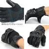 ROUGH & ROAD Motorcycle Gloves Jet Air Adventure Mesh Gloves Black/Red WL Women Women RR8426BK/RDL3
