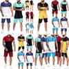 Stylish Men's Summer Tracksuit Sport Suit T-shirt And Shorts Outfit Set
