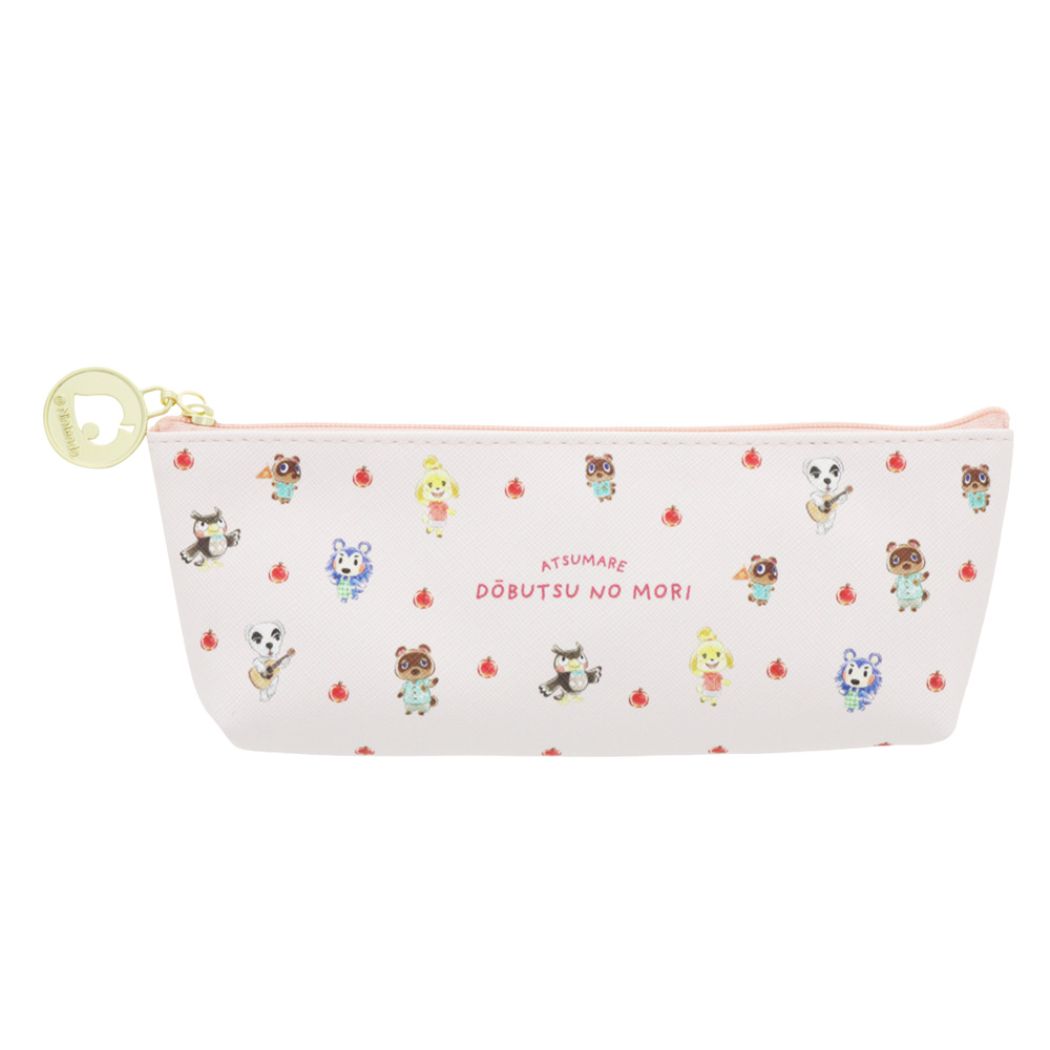 Animal Crossing Pen Pouch Case S Pink Sun-Star Stationery Pencil School Supplies Character Goods Cinema Collection