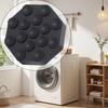 Washer Anti Vibration Pads Washer & Dryer Pedestal Pads 4 Piece Shock Support Foot Pedestals Anti-Slip For Protect Floors Home