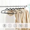 10PCS Velvet Non-Slip Clothes Hangers,45CM Space Saving Ultra Slim Hanger for Coat Pants Dress,Wardrobe Storage Adult Magic Rack