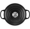 Чугунная жаровня Le Creuset Signature круглая 18 см чёрная 1,8 л (21177180000430)