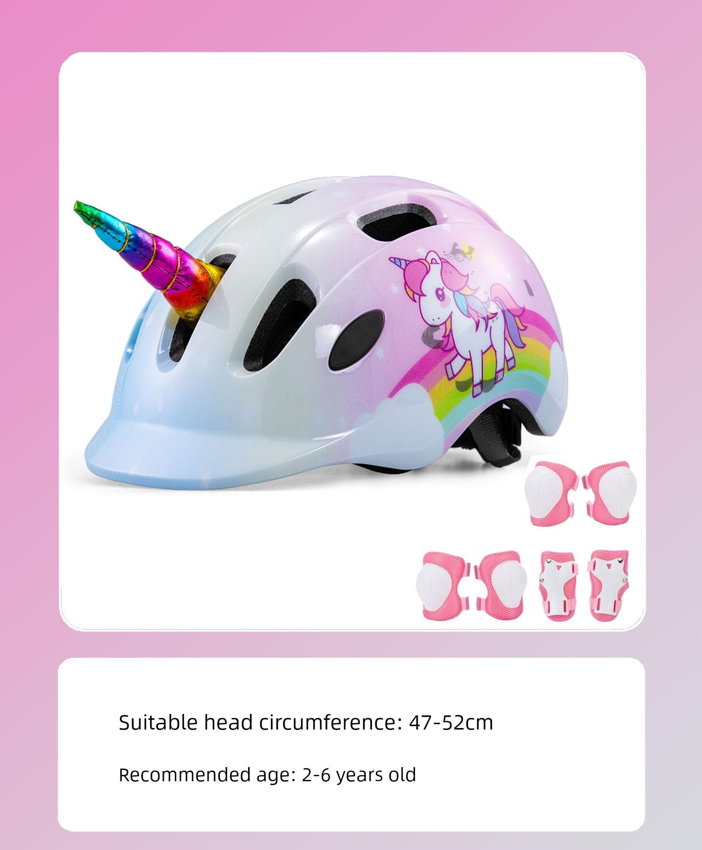 Children`s Summer Cycling Helmet, Girls` Balance