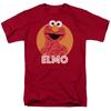 Sesame Street - Elmo Scribble - Unisex Short Sleeve Children's T-shirt - Red