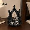Hairpin Organizer Tray Jewelry Storage Tray, with Gothic Arch Pearlescent Design, Small Perfume And Lipstick Themed Organizer, for Rings Earrings