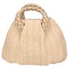 HEREU [Excellent Condition] BOMMRWBS24 BOMBON M RAFFIA Raffia x Leather 2-Way Shoulder Bag Handbag Natural/beigeUsed
