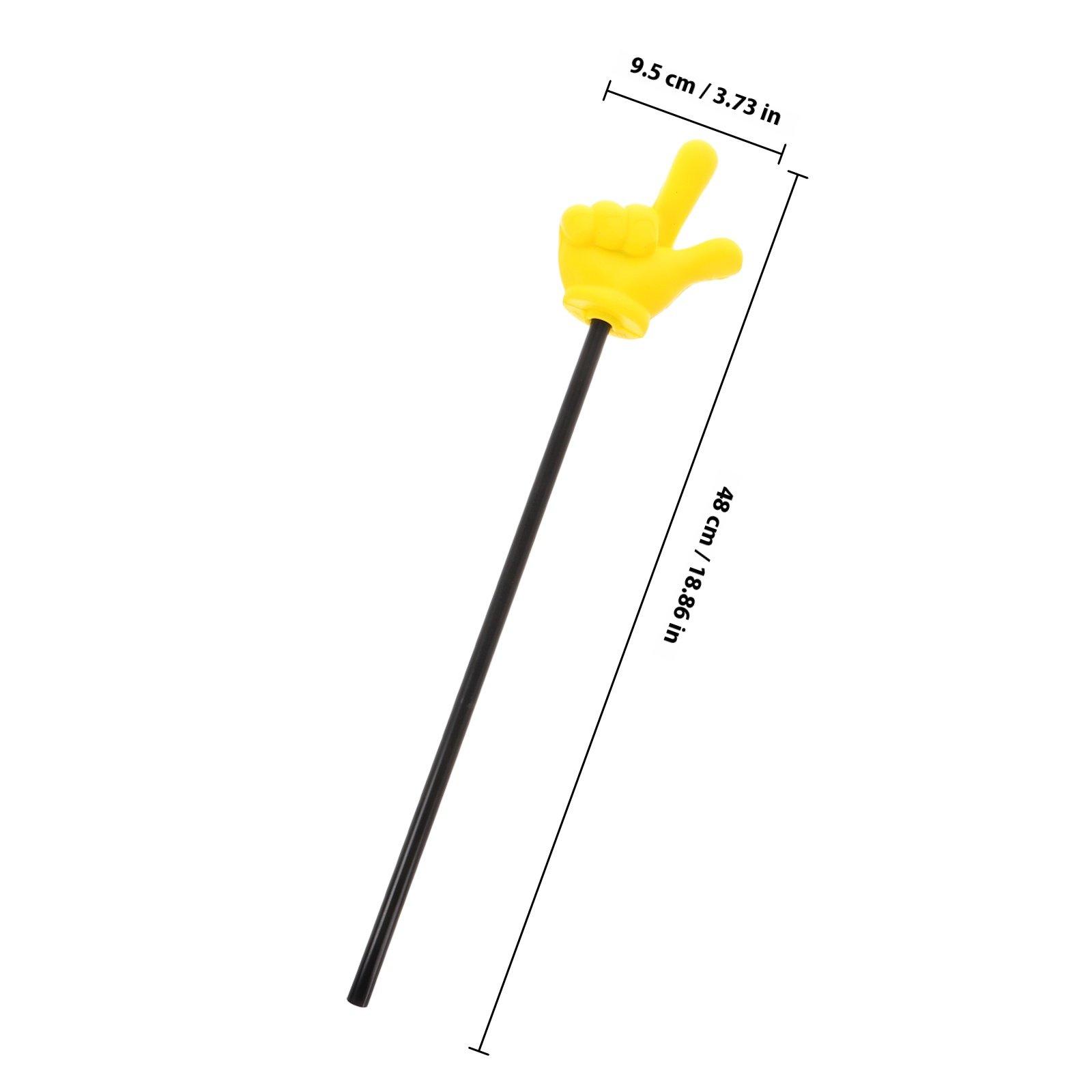 Hand Pointer for Teachers Finger Pointer Stick Classroom Reading Party Game Wedding Festival Props Hand Pointers for Teachers жёлтый