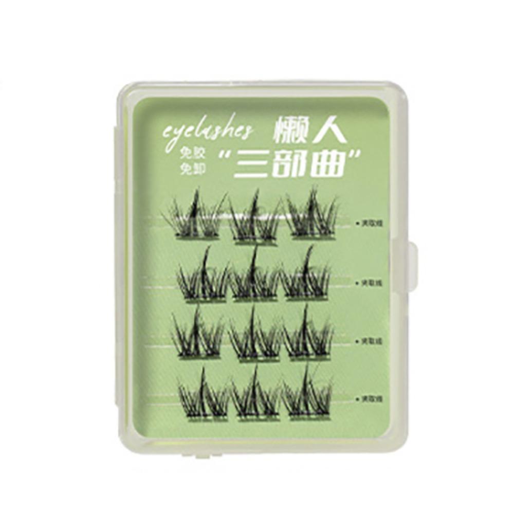 

Сделай сам самоклеящиеся пучки ресниц Милые пучки накладных ресниц Клей для накладных ресниц Женщины/Девушки Trilogy