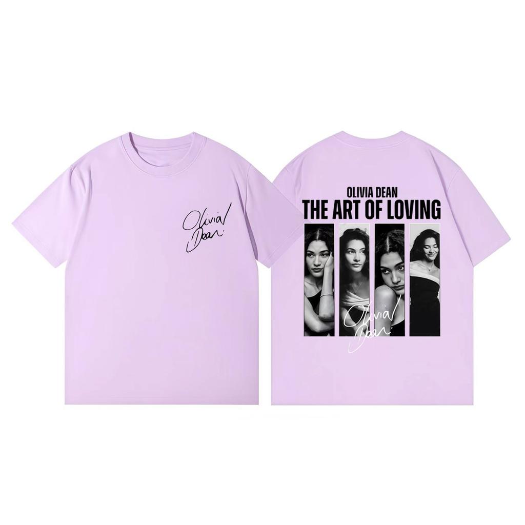 The Art of Loving Tour 2026 Merch Tshirts Men Women Fashion Aesthetic Short Sleeve Tshirt Summer Casual Loose Cotton T Shirts