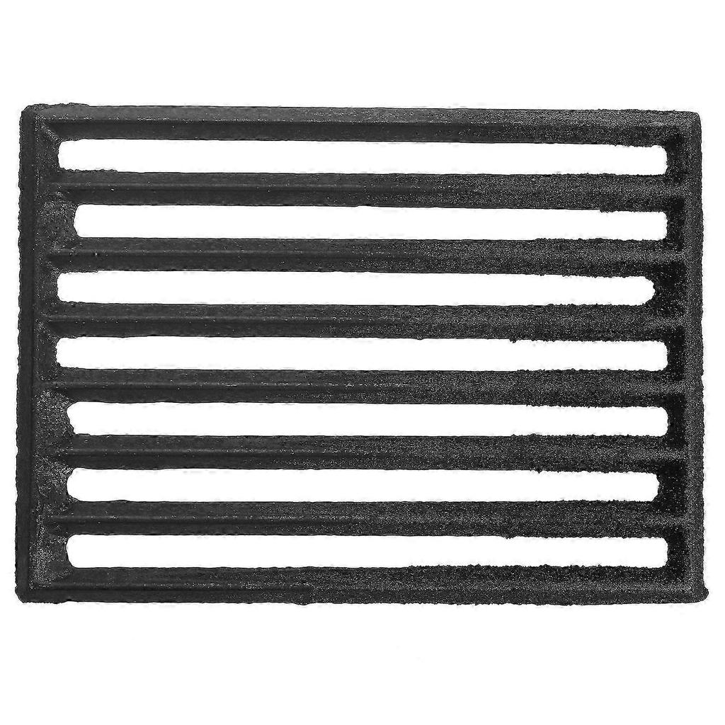 Fire Grate Metal Firewood Stove Channel Grate Thickened Fireplace Grate for Wood Burning Stove Insert