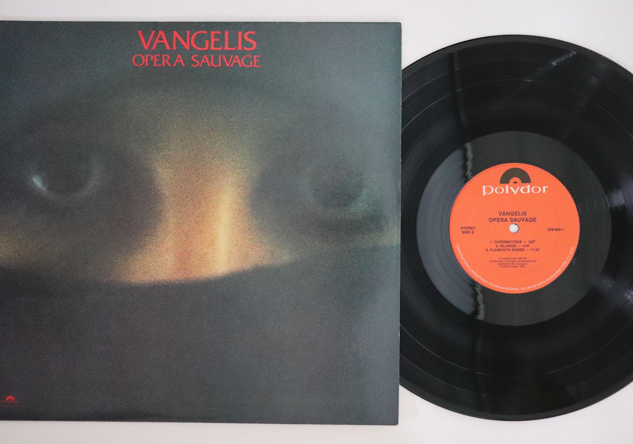 

LP Record VANGELIS - Opera Sauvage 8296631 POLYDOR US Rock Used