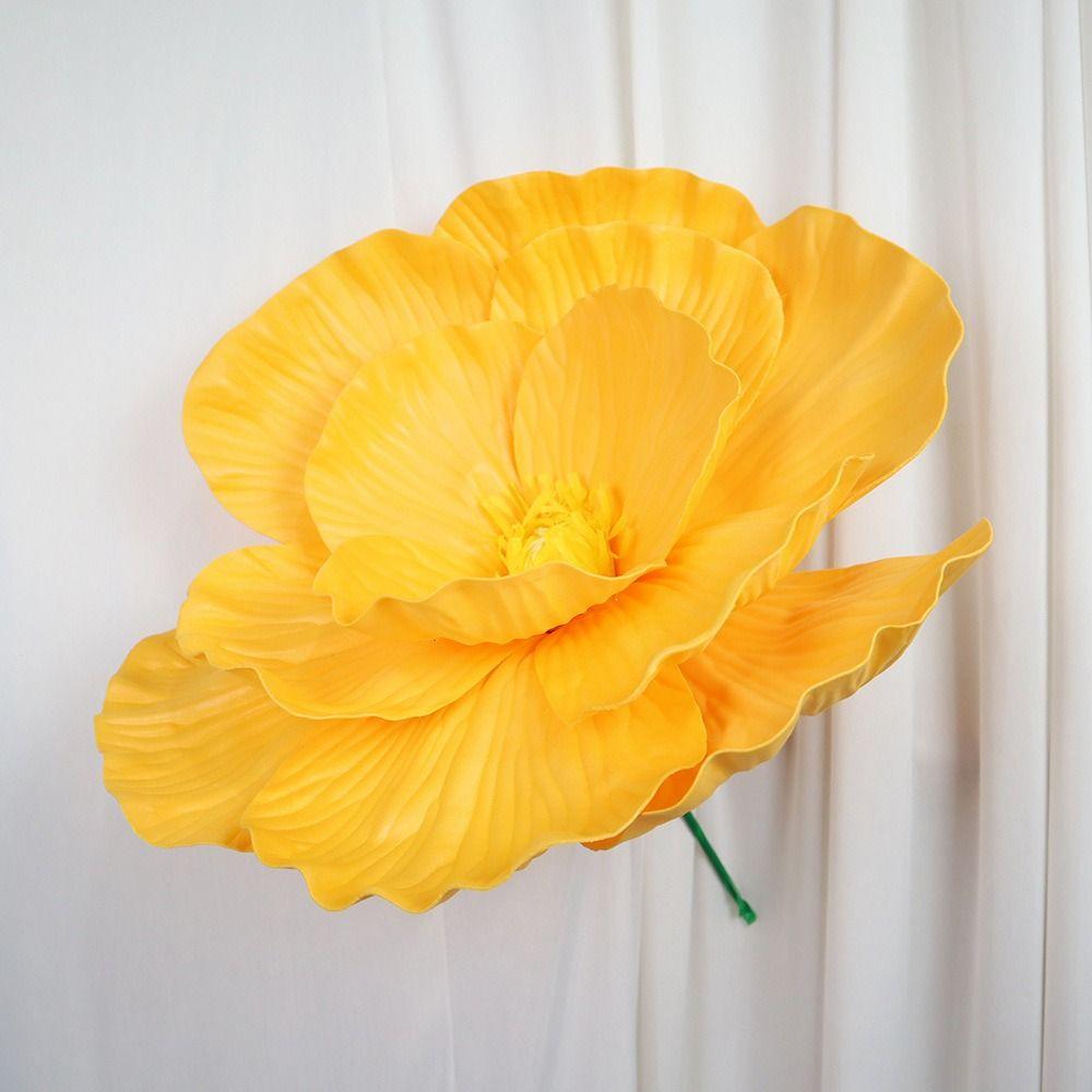 Large Size Simulated Flower PE Foam Material Large Scene Background Flower Props Decor Yard Garden