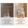 Suspender Hanger Underwear Vest Organizer Hook Strong Load-bearing Multifunctional Wardrobe Hanger with Multiple Hooks