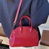 Shoulder Bag Suede Boston Shoulder Bag Handbag Solid Color Tote Bag Slouchy Hobo Bags  Holiday