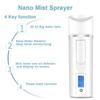 Ultrazvukový rozprašovač Nano Mist Cooler Face Steamer Moisturizer Parník zvlhčovač Facial Parník Hydrating Facial Mister Nebulizer Cooler Tool Care Tool