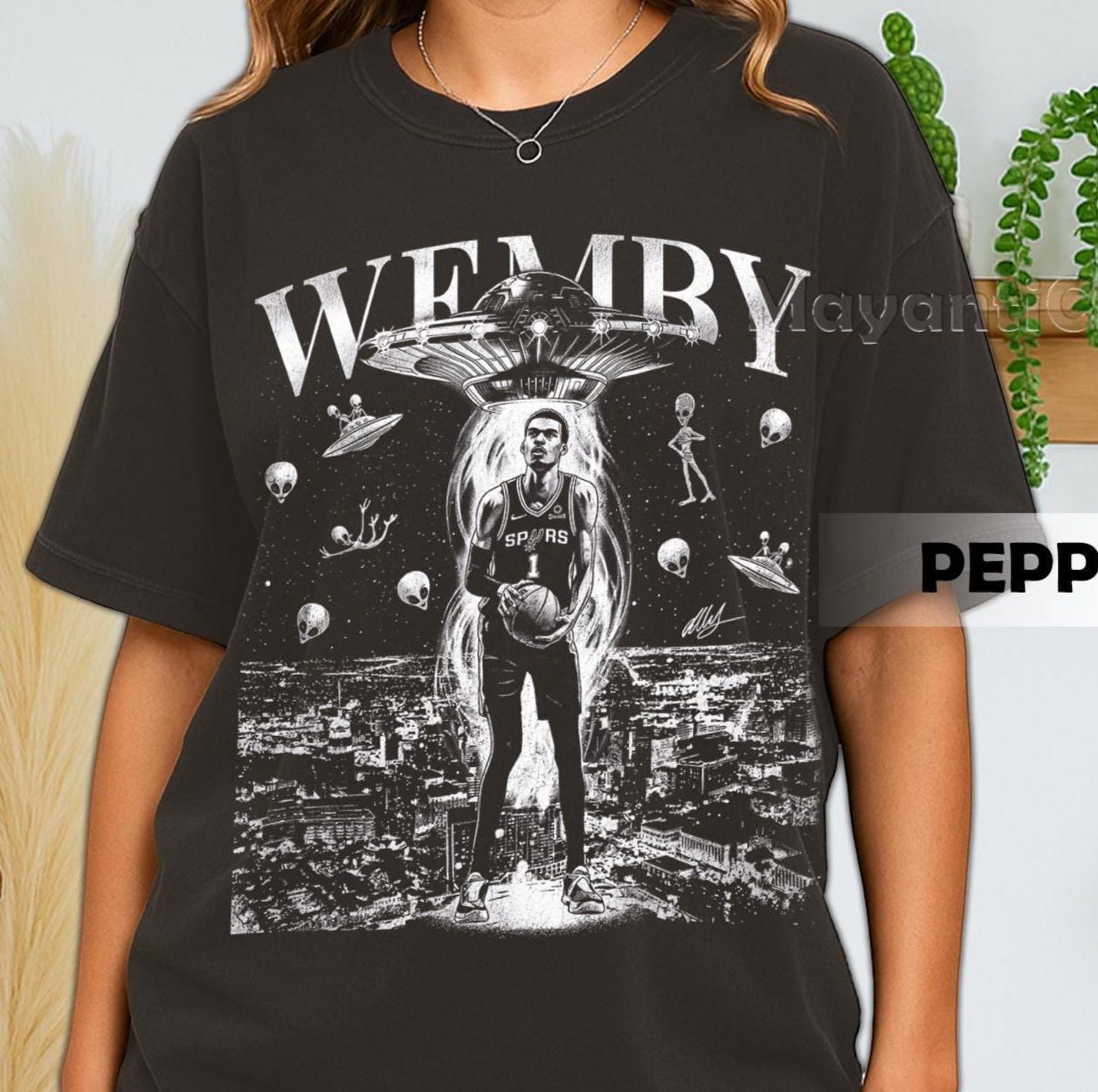 Retro 90 s Comfort Colors Victor Wembanyama T-Shirt, Victor Wembanyama Basketball Fan Bootleg Tee T-Shirt, Gift For Women and Man 3XL