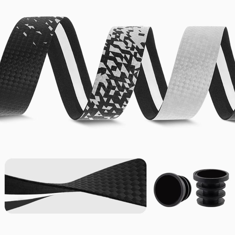Durability Cycling Handlebars Tape Fashionable Gradients Color Handlebars Tape for Cycling Enthusiasts