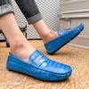 Large Size Doudou Shoes Men's Spring New Men's Loafers Driving Leather Shoes Men's Lazy Casual Shoes