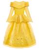 ReliBeauty Princess Halloween Costume for with Size 110 Dress, Girls, Accessories, Yellow,