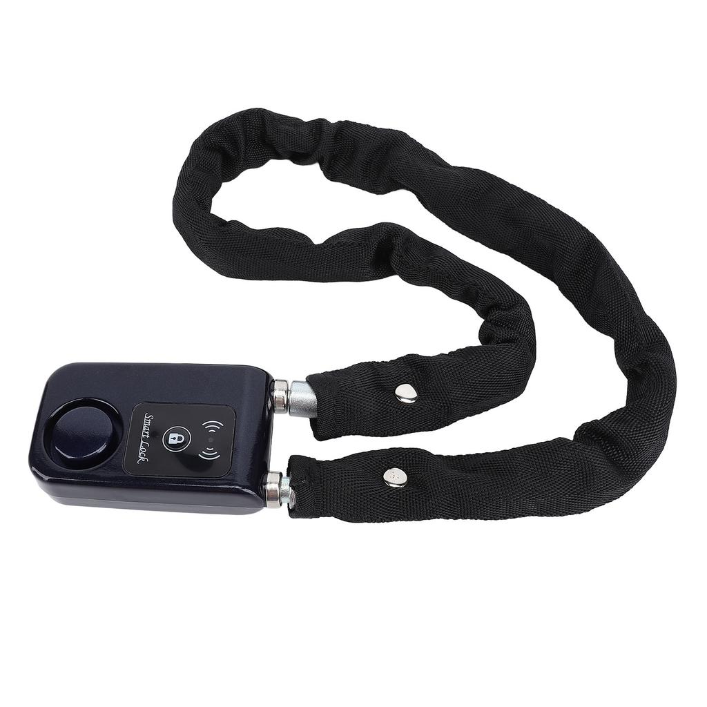 Lucchetto a Catena per Veicoli BT Impermeabile Controllo APP Avviso di Vibrazione Lucchetto Antifurto Intelligente per Biciclette Elettriche Motociclette