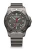 VICTORINOX Uhr PROFESSIONAL DIVER TITANIUM Sandgestrahltes Titangehäuse Graues Zifferblatt Graues Kautschukarmband Geschenk 241810 INOX. [