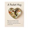 Pocket Hug Hummingbird Mini Pocket Hug Heart Cute Hummingbird Ornament with Encouragement Card Keepsake