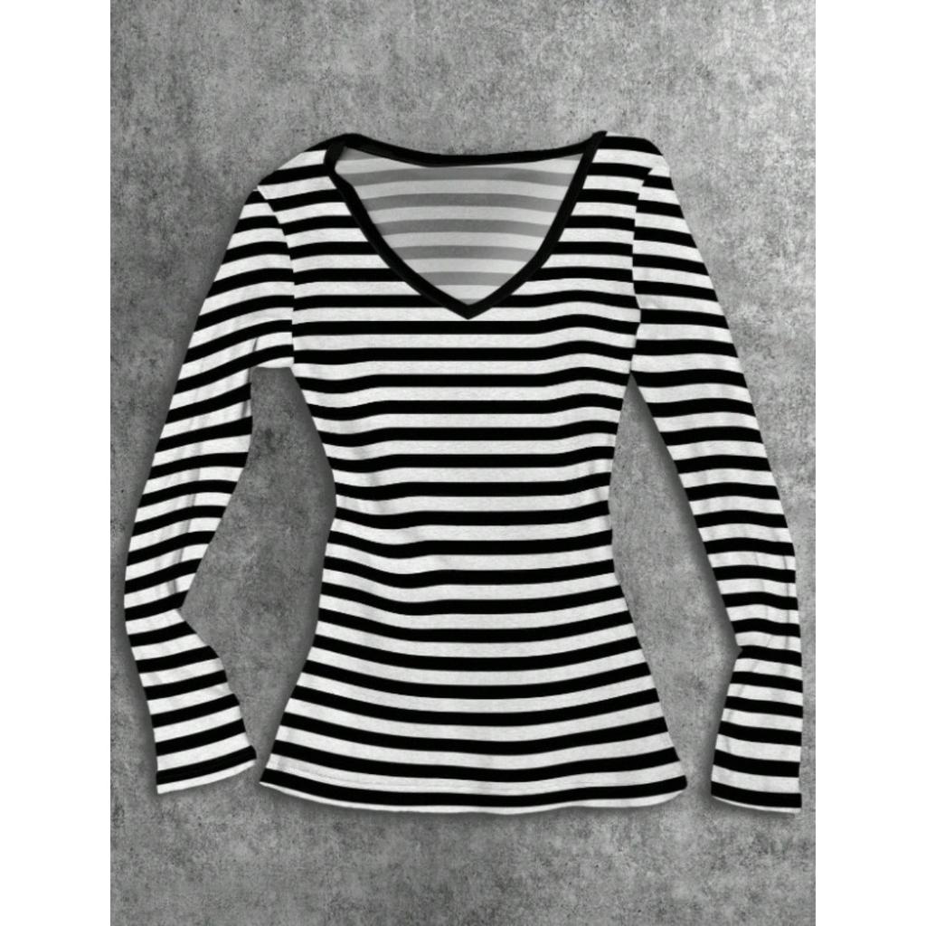 TrendHub Y2k Fairy Grunge Grafik T-Shirts für Damen E-Girls Goth Geripptes Langarm-T-Shirt Tops Vintage Emo Kleidung 2000er Retro Streetwear