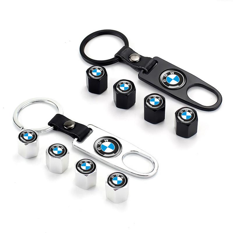 For BMW Z41New 4Pcs Car Wheel Tire Valve Caps Air Stem Covers Accessories For BMW M E34 E36 E60 E90 E46 F10 F20 F30 X5 X6 X1 M3 M5 M6 E71