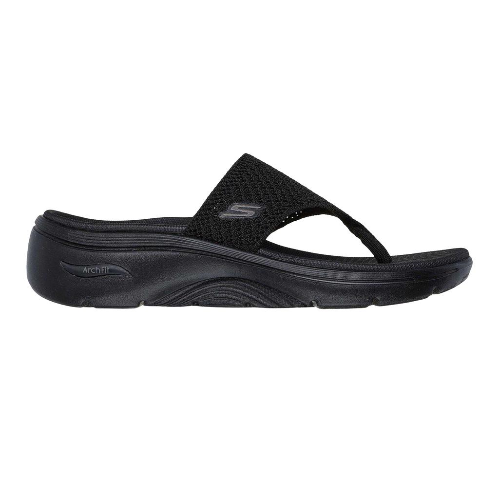 Skechers Womens/Ladies Go Walk Arch Fit 2.0 Knitted Flat Sandals