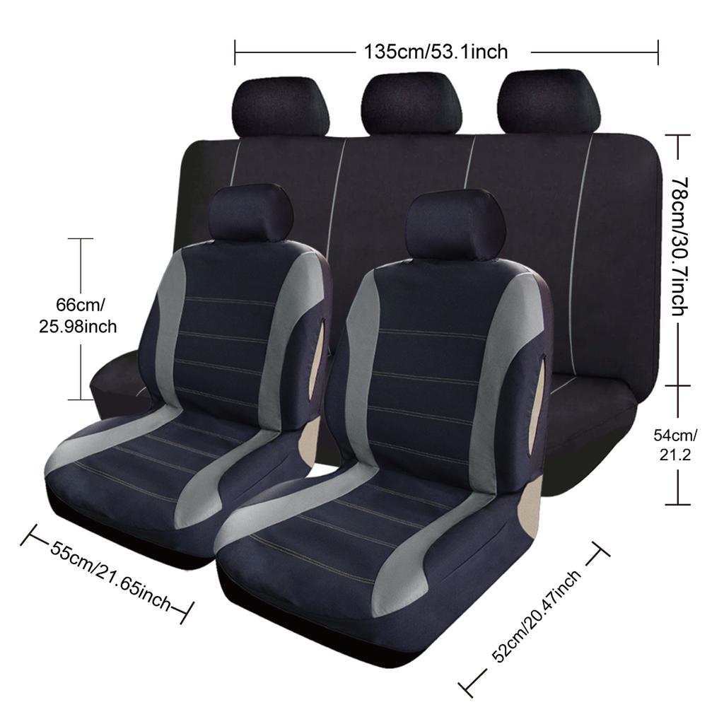 Universal Car Seat Covers Durable Soft Feeling Cars Seat Protector for Trucks,Suvs