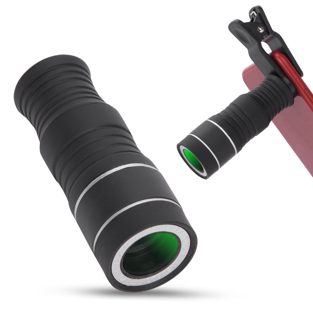 12Times Zoom High Definition Phone Mobile Phone Monocular Telescope for Outdoor