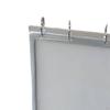 Flip Desktop Card Menu Display Stand with Base 12 Sides Vertical Sign Holder Multi Page