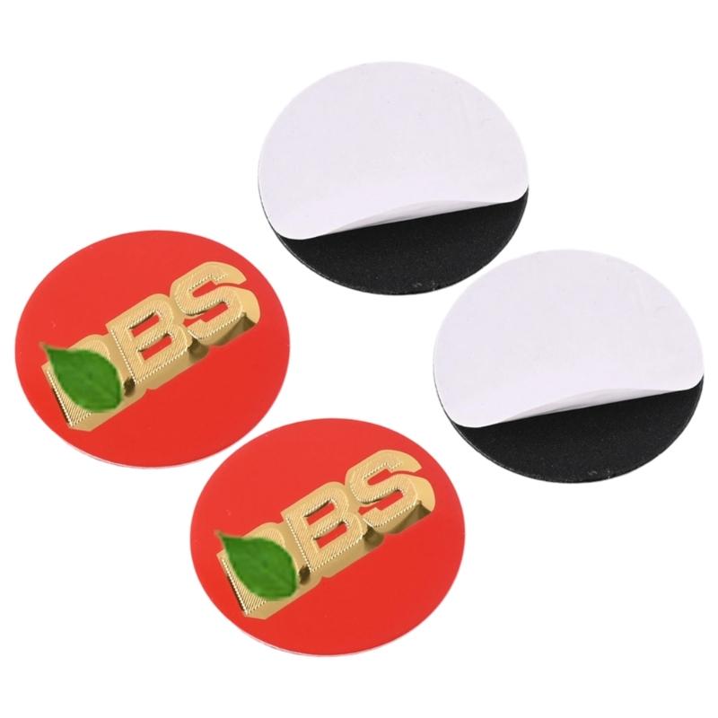 56mm Wheel Center Protector Badge ABS Wheel Center Hub Caps Simple Installation Decorative Sticker