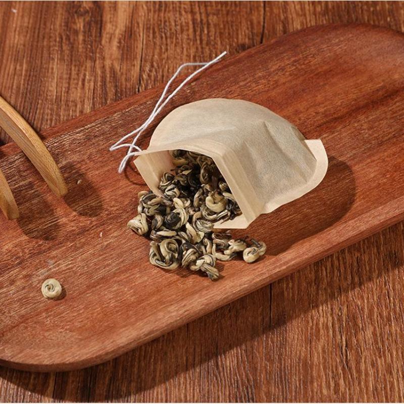 Disposable Tea Bags Multi-Size Tea Bags For Loose Leaf Tea Empty Large Scented Drawstring Pouch Bag Iced Coffee Filter Bags
