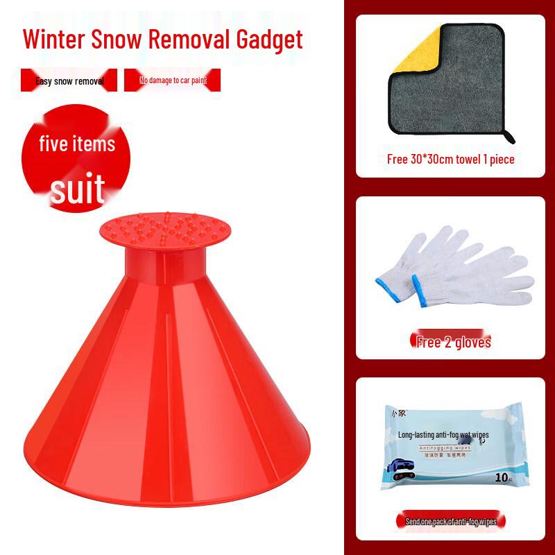 Multi-functional Car Snow Scraper Brush