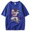 Luffy Luffy 5th Gear Short-sleeved Animation Peripheral One Piece ONE PIECE Gear5 Versatile T-shirt Pure Cotton
