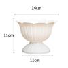 White Roman Plant Pot Decorative Desktop Vase New Flower Planter  Green Plant