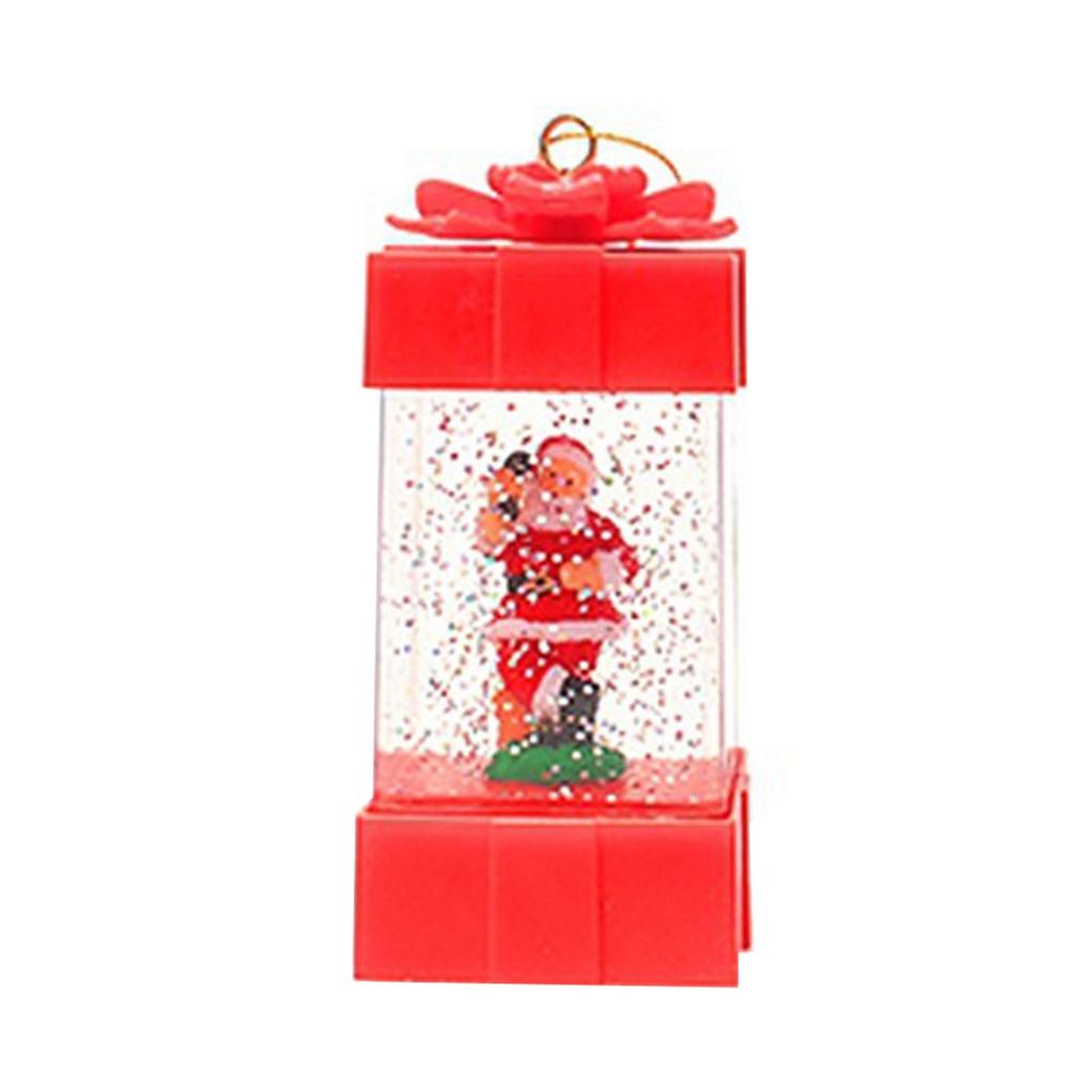 Christmas Snowflake Lights Snowman Snow Box Personality Ornaments Christmas Tree Box Box 50ML