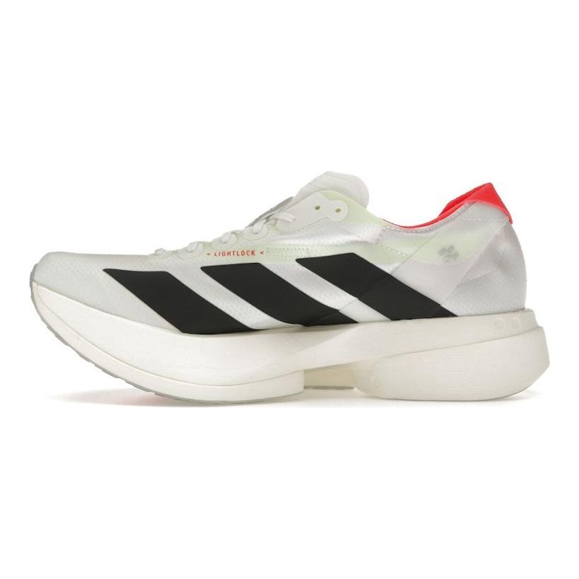 adidas Adizero Adios Pro 4 Bianco Nero Scarpe da Ginnastica Uomo Bianco Nuvola Nero Nucleo Argento Metallizzato JR1094
