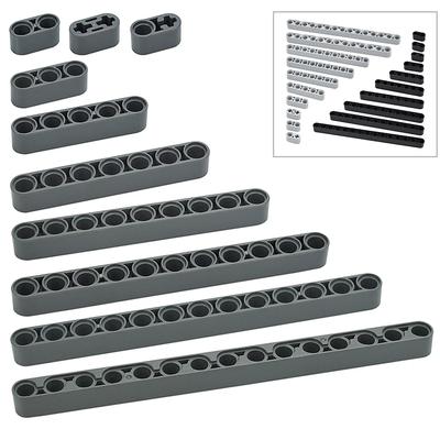 40 PEZZI Blocchi da Costruzione Trave Braccio di Sollevamento con Foro Spesso 1x13 1x15 Foro Assale Braccio Mattoncini MOC Parti Tecniche Compatibili con 32316