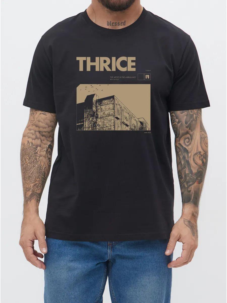 Black Thrice rock T-shirt M