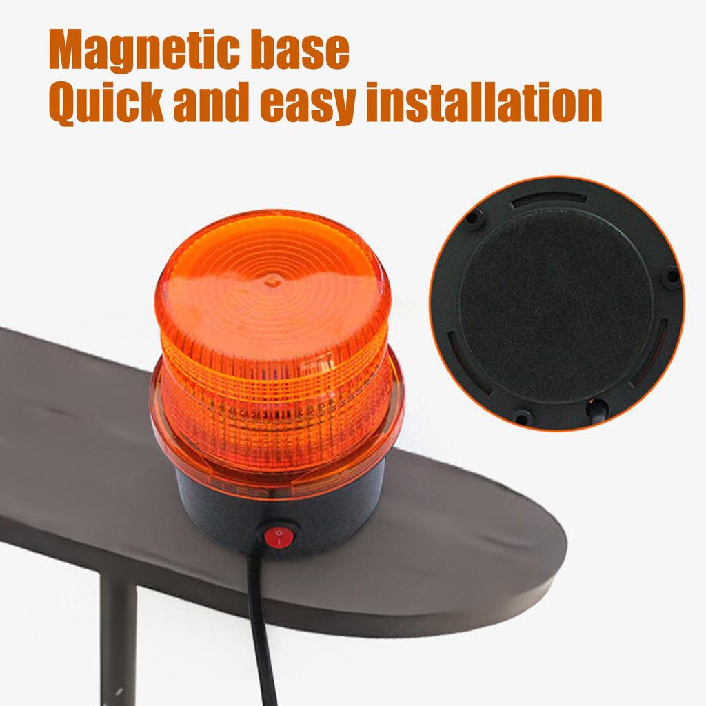 Truck Strobe Lights DC12-72V LED Alarm Safety Lamp Strobe Safety Light For Outdoor Truck Trailor Motorcycle Airport School Bus