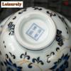 160ml Handamde Gilded Silver Gaiwan Jingdezhen Blue And White Porcelain  Tea Tureen Tea Maker Cover Bowl Teaware Collection Gift