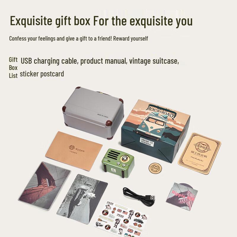 Elvis Little Prince OTR Portable FM/Bluetooth Speaker