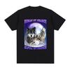 Human By Day Sigma By Night Funny Wolf Graphic T Shirt Men Women Casual Cotton Short Sleeve Oversized T-shirts Streetwear Unisex