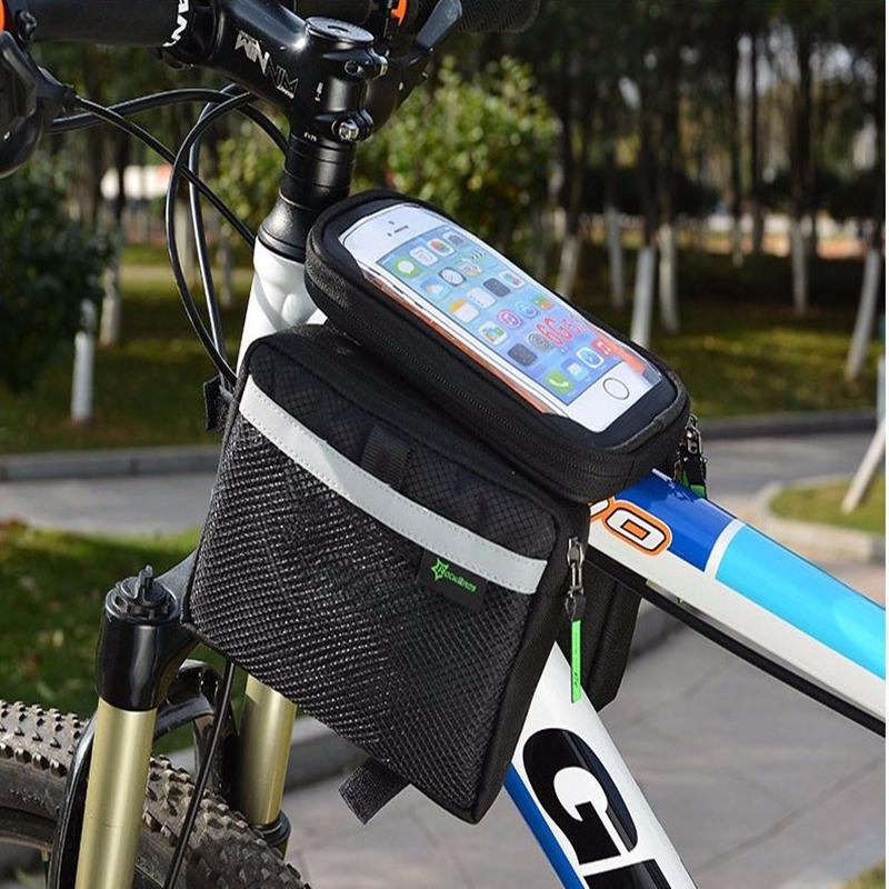 Buy ROCKBROS Bicycle Rain Cover Touch Screen Waterproof Bike Frame