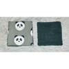 Lot de 8 Lingettes lavables Panda