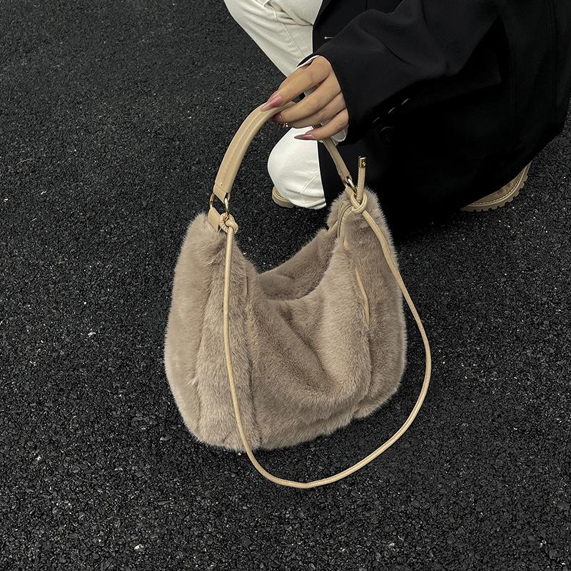 The MAO MAO Tote Bag Is A Large-capacity Hand-held Shoulder Crossbody Bag