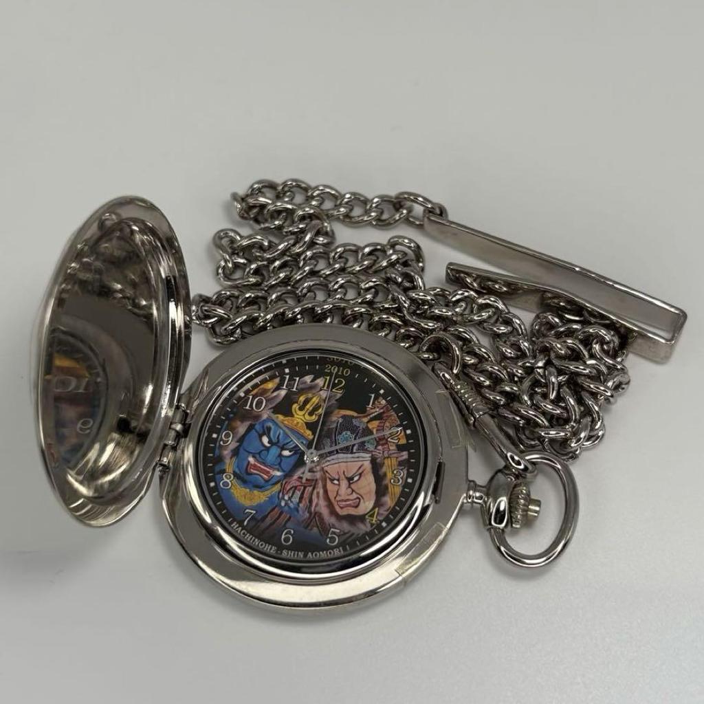 [USED] SEIKO Tohoku Shinkansen Shin-Aomori Station Opening Commemorative Pocket Watch, Limited to 124 pieces
