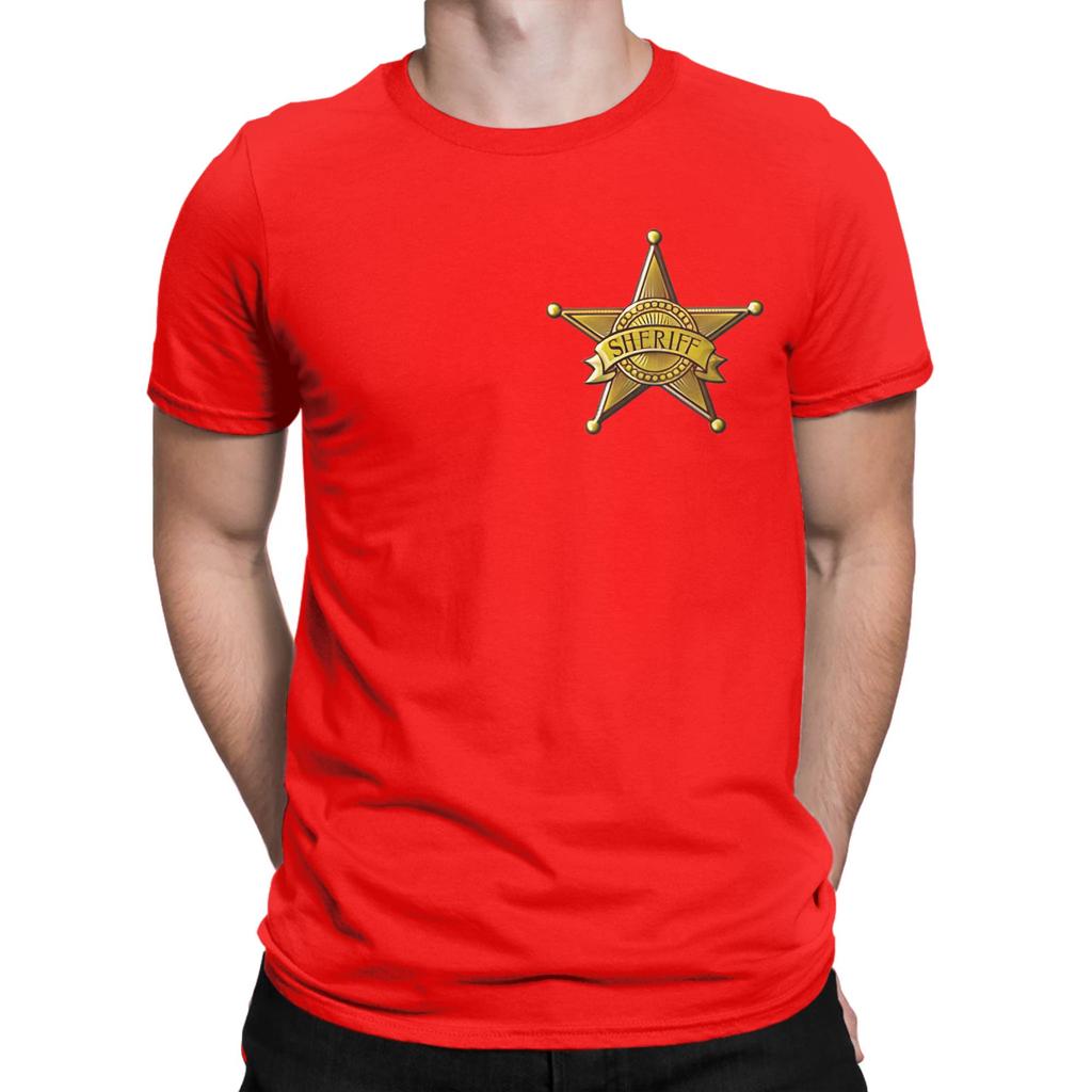 Sheriff Novelty 100 Cotton Tshirt Deputy Sheriff Office Decor Tees Tops For Unisex